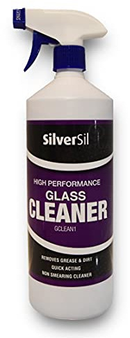 Silversil Industrial Glass / Window Cleaner - Streak Free Mirror and Tile Cleaner