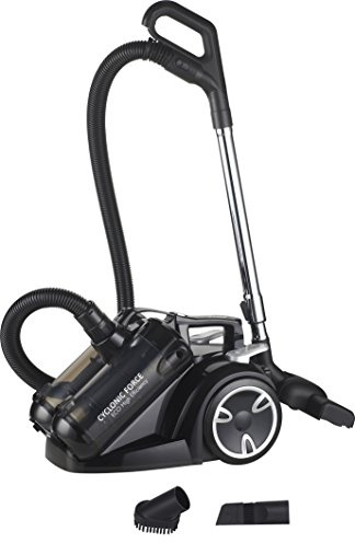 Klaiser Confort BS112D Aspirateur Cyclone Sans Sac Technologie DUO - Xtreme Force- Puissance 1600W - Pure Air - Système Multi-Filtration Optimal- Ultra Confort