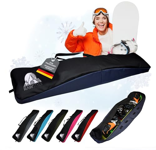 Rawstyle Snowboard Tasche, Aufbewahrung Snowboard, robust, wasserdicht | Boardbag, Snowboardbag, 170cm, XXL, MOD 1