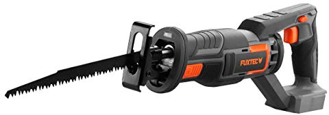 Sega a gattuccio a batteria 20V FUXTEC FX-E1SS20 – senza batteria – incl. 1 lama, corsa di taglio 220mm – senza fili - non necessari utensili per la lama – velocita’ massima 3,000rpm