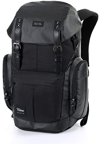 Nitro Daypacker Alltagsrucksack im Retro Look mit Gepolstertem Laptopfach, Schulrucksack, Wanderrucksack oder Streetpack, 32 L
