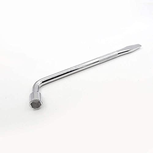 JUCACE Schraubenschlüssel, Schraubenschlüssel, Radmutternschlüssel, Autorad, Radmutternschlüssel, robuster Radmutternschlüssel, LKW-Reifenräder, Reparaturwerkzeuge (Size : 19mm)