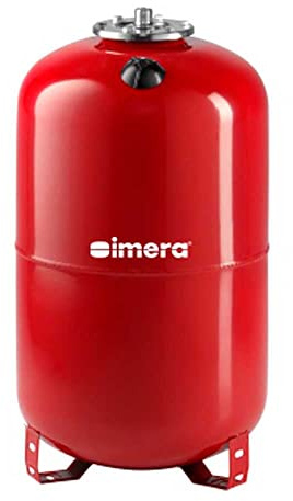 Imera - Vaso de Expansión Para Calefacción - 8 Bar Membrana EPDM Intercambiable - Certificado y Testado (Sin soporte, 150L)