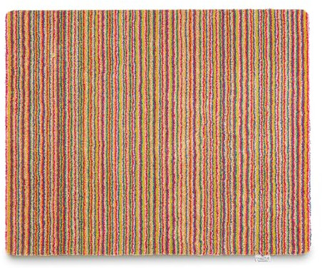 HUG RUG Washable Dirt Trapper Door Mat Kitchen Hallway Doorway, Made in the UK Plains Candy Bright 80x100