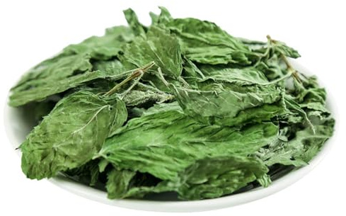 Naturliga Pepparmynta Blad 500g / 17.63 Friska Torkade Mynta Blad, Örtte - Avkopplande Och Läcker - Utan Tillsatser