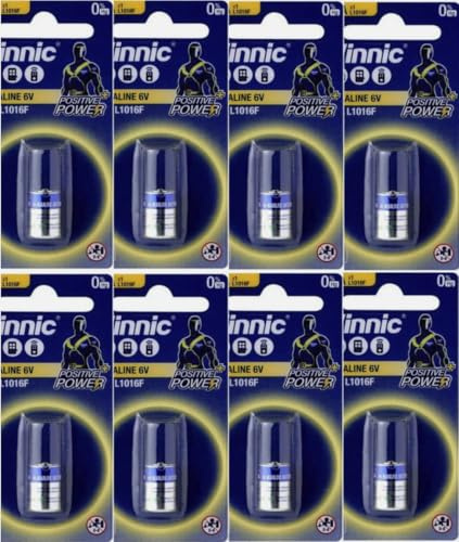Pack de 8 Piles alcalines Vinnic L1016F / 11A, A11, CA21, CX21A, E11A, G11A, GP11A, WE11A, WE1 A, L1016, 1016, MN11, LR11A, LR 11A
