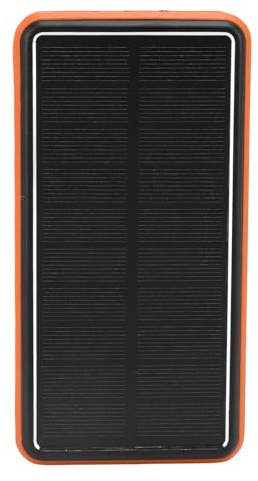 Fockety Caricabatterie solare, caricabatterie wireless con pannello solare da 50000 mAh con torce LED, 4 uscite USB di tipo C e ingresso, caricabatterie con pannello solare per telefoni (ORANGE)