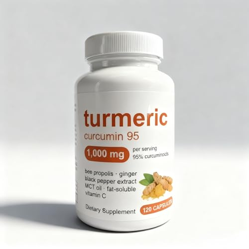 Curcumina de cúrcuma pura, apoyo saludable para las articulaciones para hombres y mujeres,1pcs