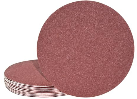 MioTools Fox Disques abrasifs 225 mm (Lot 25) G120 | p. Ponceuses à plâtre, Corindon normal, support auto-agrippant