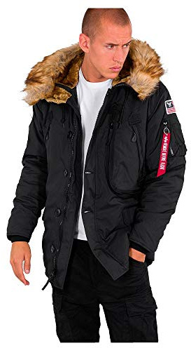 Alpha Industries Polar Jacket Winterjacke für Herren Black
