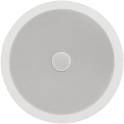 Adastra Altavoz de Techo de 8 Pulgadas con Tweeter direccional de Alta frecuencia