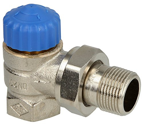 KLINT Heimeier Thermostatventil 3/4 Zoll Vergoldet 2241-03000