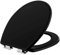 Abattant WC, Soft Close, Siège de Toilette, noir