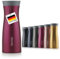 Blumtal Thermobecher 380 ml - Kaffeebecher to go aus Edelstahl - auslaufsicherer Isolierbecher kalt/heiß - Coffee Mug + 360° Trinköffnung - Thermobecher Kaffee to go + Quick-Press-Verschluss - Pink