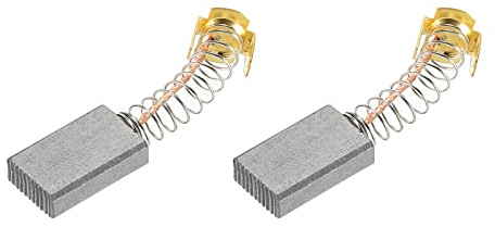 PATIKIL Escobillas de Carbón para Herramienta Eléctrica 20x12x5mm 2Pcs | Cepillos de Carbón para Motor, Reemplazo de Reparación de Angular Amoladora Mesa Sierra Taladro de Mano