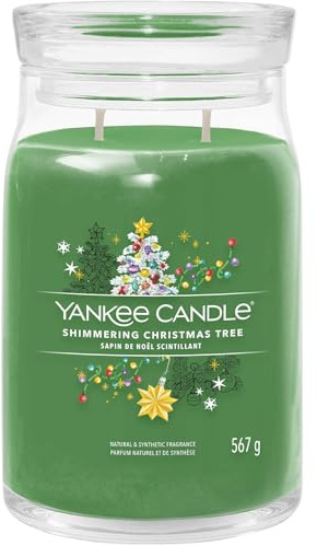 Yankee Candle Shimmering Christmas Tree Large Jar