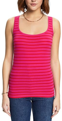ESPRIT 994ee1k327 T-Shirt, 662 Pink Fuchsia 3, M Donna
