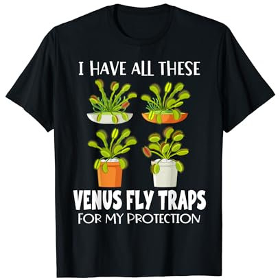 Venus Fly Trap Plant Owner Plants Live Seeds Venus Fly Trap T-Shirt