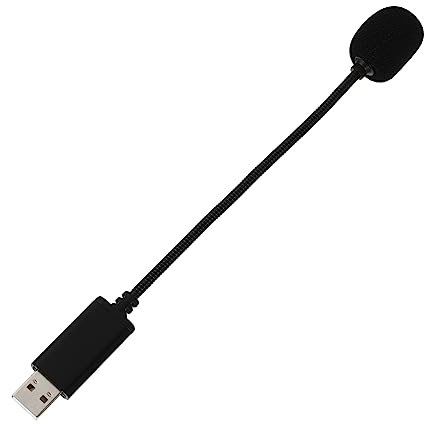Abaodam USB Tischmikrofon Flexiblespc Mikrofon Aus Abs Für Live Aufnahme Karaoke Meetings Mit USB Anschluss Kompatibel Mit Computern