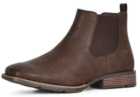Cowboy Boots For Men Ankle Boots Western Boot Casual Dress Pull On Chelsea