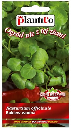 PlantiCo Crescione 0,1 g Semi robusti Semi di ortaggi Semi di ortaggi Semi di coltivazione Semi di ortaggi in serra Orto