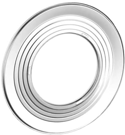 Jiuvaso Anello per vaporiera in bambù, supporto per pentole per ravioli sum, adattatore per cucina domestica, anello per vaporiera