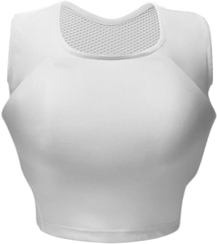 Casiler Women's Chest Guard Female Breast Protector Karate Chest Guard Protector Sports Bra Boxing Chest Protector Vest Karate Equipment