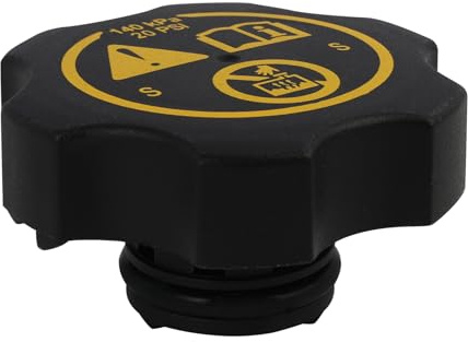 Radiator Expansion Water Tank Cap, Coolant Tank Cap Replacement, ABS Plastic Coolant Reservoir Cap with Seal, Fits Vauxhall Opel Corsa D E, Astra J K, Insignia A B, Mokka X, Zafira B, Meriva B