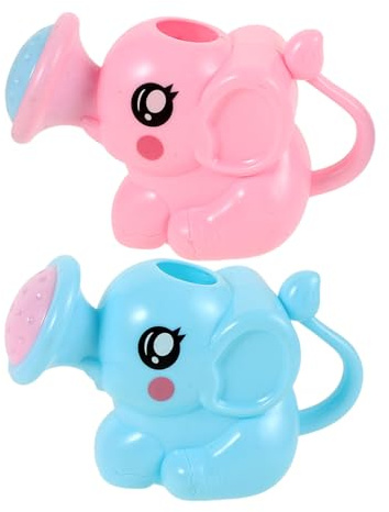 ERINGOGO 2 Piezas Juguetes De Baño para Bebe Regadera Pequeña Juguete Baño Bebe De Elefante