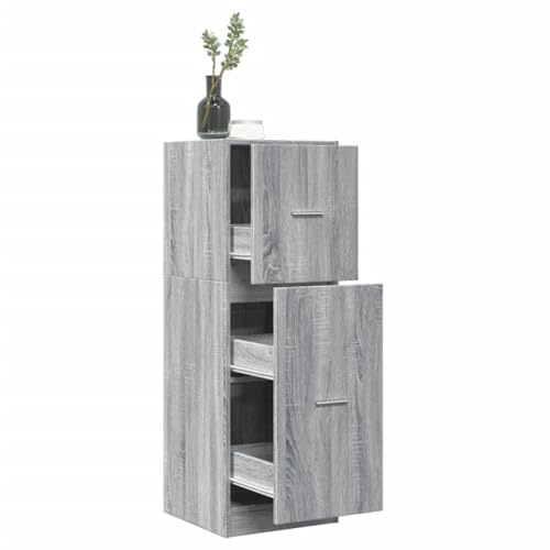 Mokuyary Sonoma - Armadio per farmacia, 40 x 41 x 118 cm, in legno
