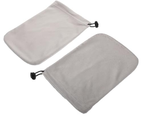 SAFIGLE Guantes de Terapia de Parafina para Manos, Manoplas Hidratantes de Algodón Elástico, Gris, 1 Par, para Cuidado y Emoliencia en Spa y Uso Doméstico