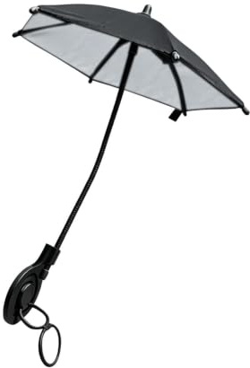 Phone Umbrella Bendable UV Protection | 2 In 1 Cellphone Sunshade And Holder for Video Photo Watching Vacation Beach Pool Travel
