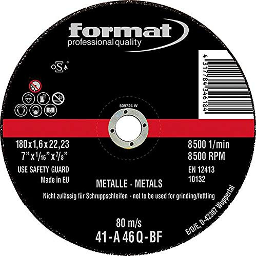 Disque à tronçonner acier inoxydable 230 x 3,0 mm Norma Format