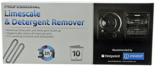 Hotpoint Dishwasher Limescale Descaler/Cleaner Sachets (Pack of 12)