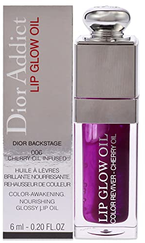 Christian Dior Addict Lip Glow Oil Lip Oil, 006 Berry, 6 ml