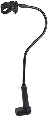 Joyzan Pet Hair Dryer Holder, 360 Degrees Rotatable Hands Free Blow Stand Cat Dog Grooming Dryer Holder Table Clip Hose Tube Adjustable Flexible Aluminum Alloy Gooseneck Bracket Supplies with Clamp