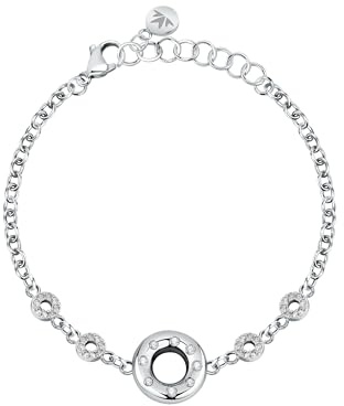 Morellato Bagliori Bracciale Donna in Acciaio, Cristalli - SAVO11