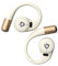 VoxSoul Open Ear Kopfhörer Bluetooth, Open Ear Bluetooth 5.3, Kopfhörer Kabellos Bluetooth 55 Stunden Spielzeit, Bluetooth Kopfhörer Sport mit 4 Mik, 16,2mm Lautsprecher Hi-Fi-Stereo-Bass ENC Beige
