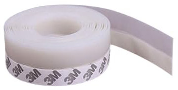 GWHOLE Bas de Porte Isolant Froid-Version Actualisée, 3.5cm×8m Bande d'étanchéité Porte en Caoutchouc Auto Adhésive Isolation Porte d'entrée Fenetre Anti Courant d'air,Poussière,Insecte (Translucide)