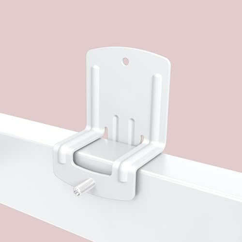 BetLight Unique Anti-Slip Mattress Gaskets, 6 Pieces, White Metal, Secure Mattress in Place Bracket