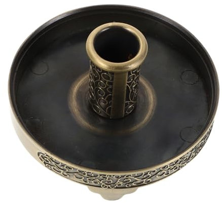 Ciieeo Soporte para Varillas De Moxa De Aleación De Zinc, Base Trípode Compacta, Soporte para Quemador De Rollo Moxa, Compatible para Uso Doméstico y Terapias De Moxibustión,