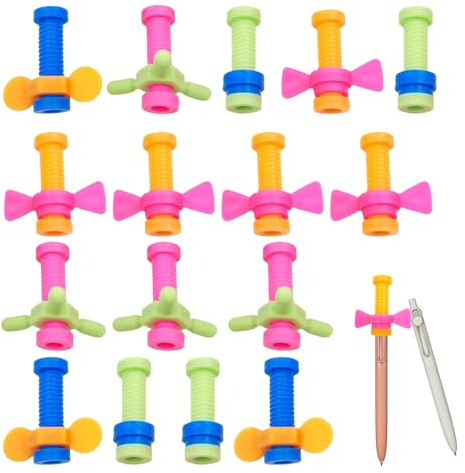 Huayeex Bolígrafo Anti-Estrés Multicolor,Compacto Infantil Variado Para Lápices | Ayuda Portátil Relajante para Todas las Edades