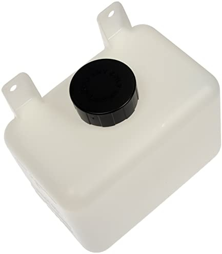 Dorman 603-001 Botella de depósito de refrigerante, color blanco, ajuste universal
