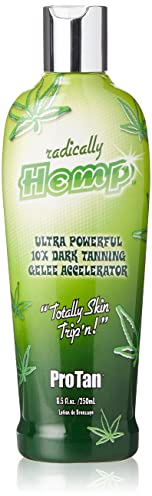 Pro Tan Radically Hemp Ultra Powerful 10X Dark Tanning Antioxidant Gelee Accelerator, Lotion, 250ml (Pack of 1)