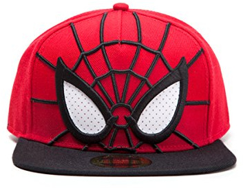 Flashpoint AGSnapback Kappe 3D mit Augen [Andere Plattform], SB241107SPN, Rot, Einheitsgröße