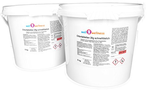Chlortabletten 20g schnelllöslich, 10 kg (2 x 5,0 kg)