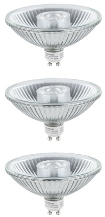 Paulmann 5229 Set Standard 230V LED Reflektor QPAR111 GU10 3x425lm 3x6,5W 2700K dimmbar Silber
