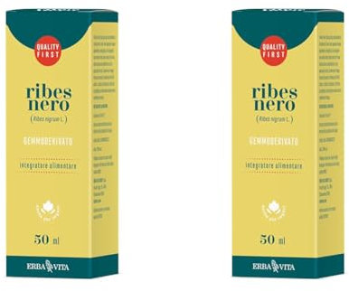 ERBA VITA Gemmoderivato Ribes Nero - 50 Ml (Confezione da 2)