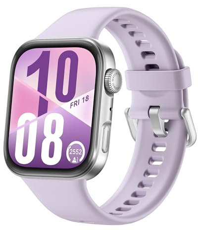 HUAWEI Watch FIT 4 Smartwatch, Sports Fitness Tracker, 5ATM Wasserdicht, Gesundheits-Insights, Bis zu 10 Tage Akku, Kompatibel mit Android™ & iOS, +6 Monate erweiterte Garantie, Lila