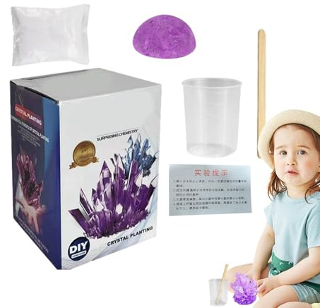 Scientific Kit Crystal Culture Kit - Crystal Science Experimentation Kits, Stem Project Toy for Boys and Girls Aged 8 and , Learning